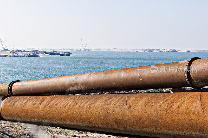 管道与第二maasvlakte