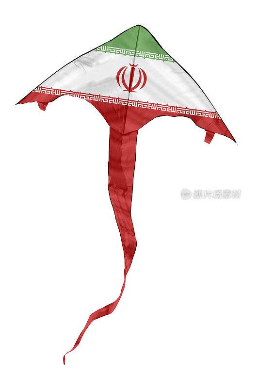 伊朗国旗的风筝