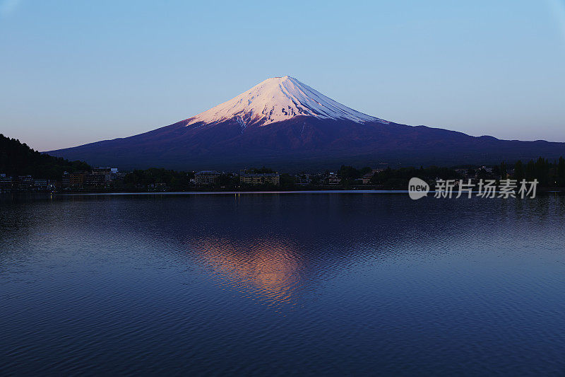 早晨的富士山