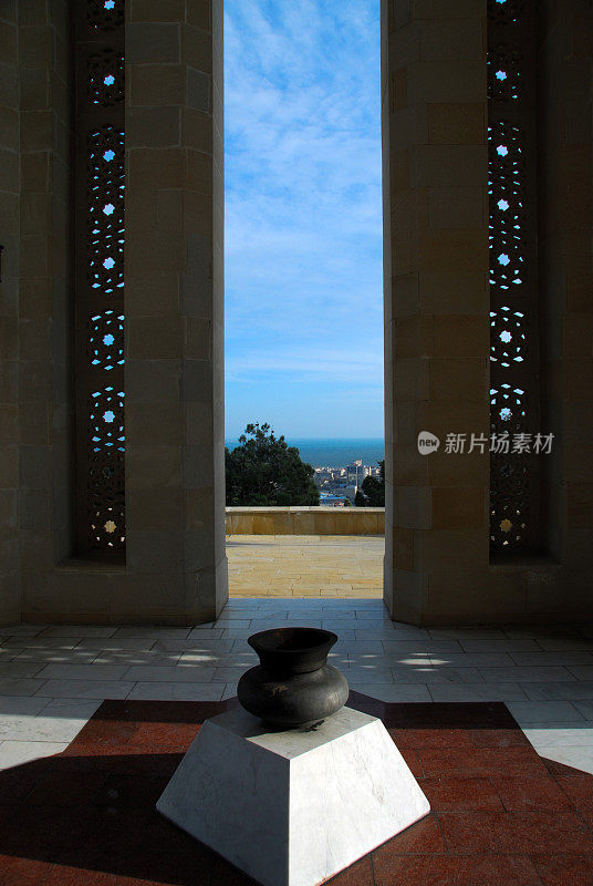 阿塞拜疆，巴库:烈士纪念碑