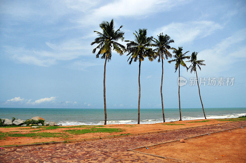 加纳，埃尔米纳，海滩