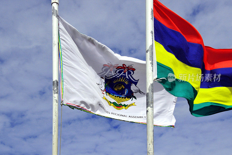 罗德里格斯岛和毛里求斯的国旗