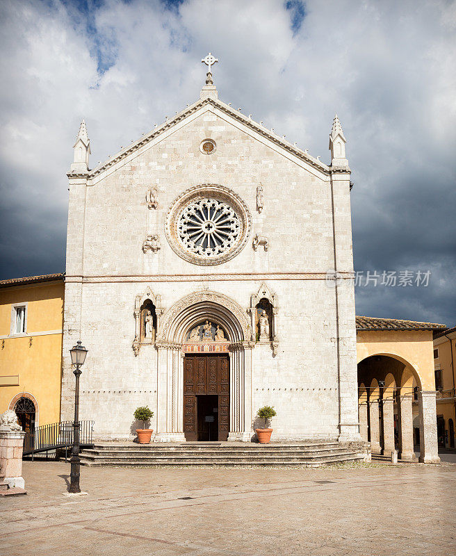 意大利诺西亚翁布里亚的圣贝尼迪克法德教堂