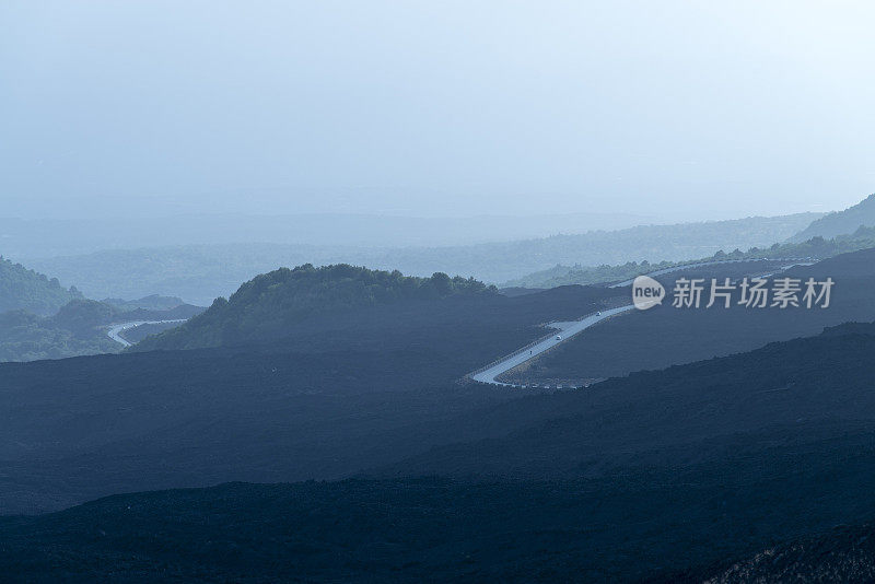 埃特纳火山景观