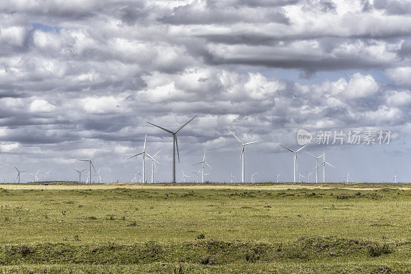 清洁能源-风力发电场
