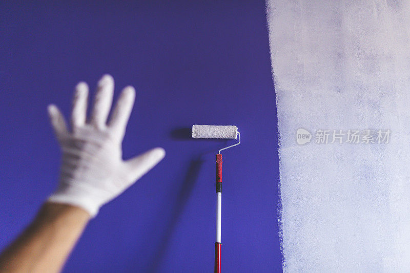 粉刷墙面:家居装修
