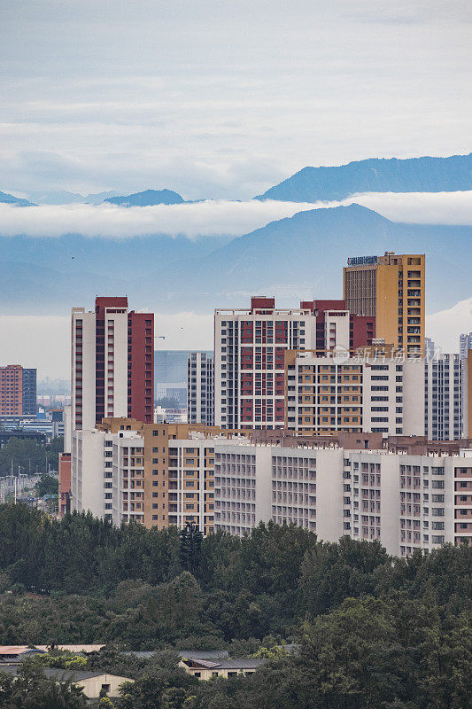 城市和山