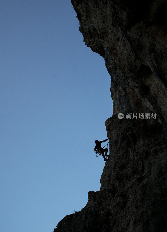 决心要达到顶峰