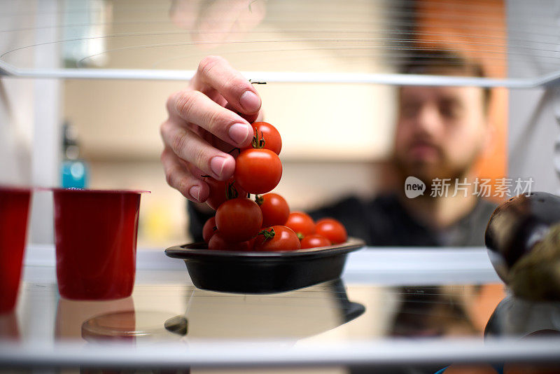 冰箱里的食物