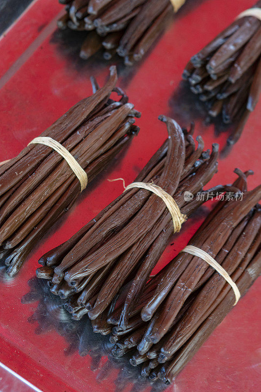 香草豆荚-留尼旺岛市场零售