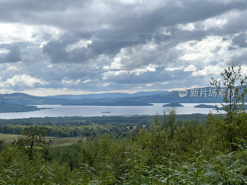 苏格兰高地和洛蒙德湖