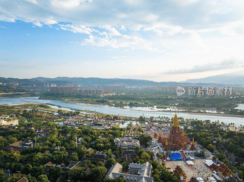 西双版纳，中国云南美丽的旅游城市