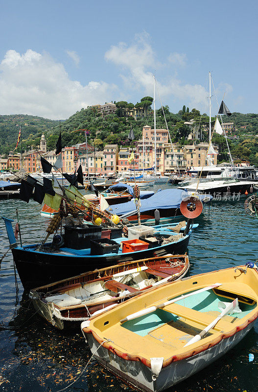 船在Portofino