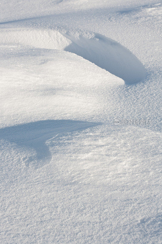 雪沙丘