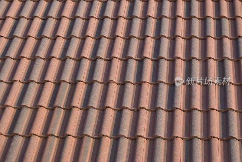 Terracotta屋顶瓦片