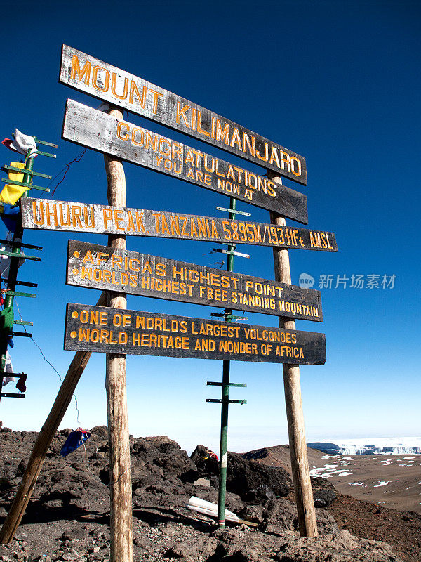 乞力马扎罗山-乌呼鲁峰，5895米