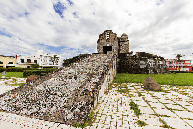 圣地亚哥堡垒在韦拉克鲁斯