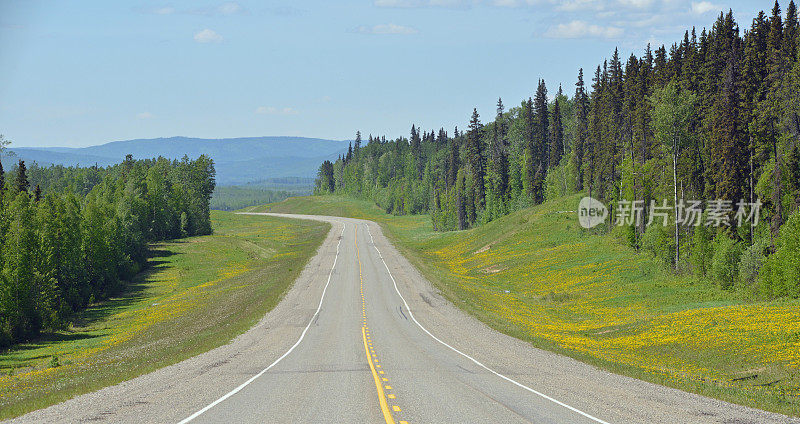 阿拉斯加在加拿大的高速公路,