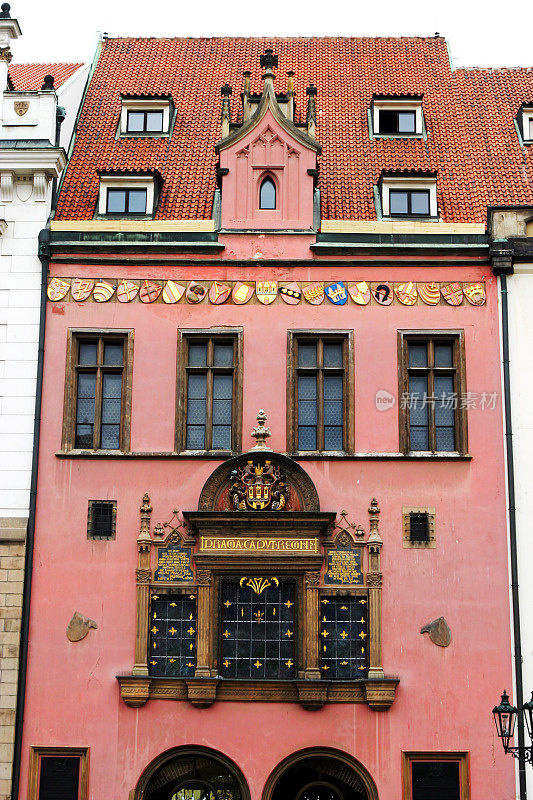 布拉格建筑，老城广场，捷克共和国