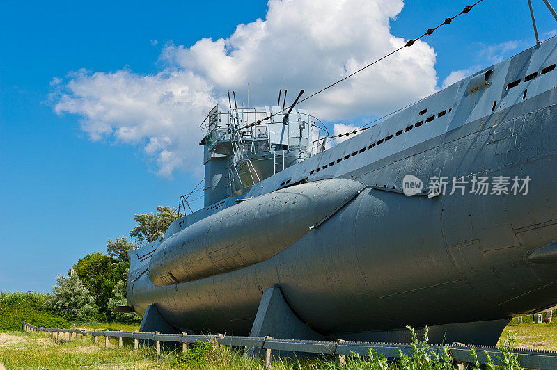 U-boot我是海军陆战队Denkmal，在Laboe