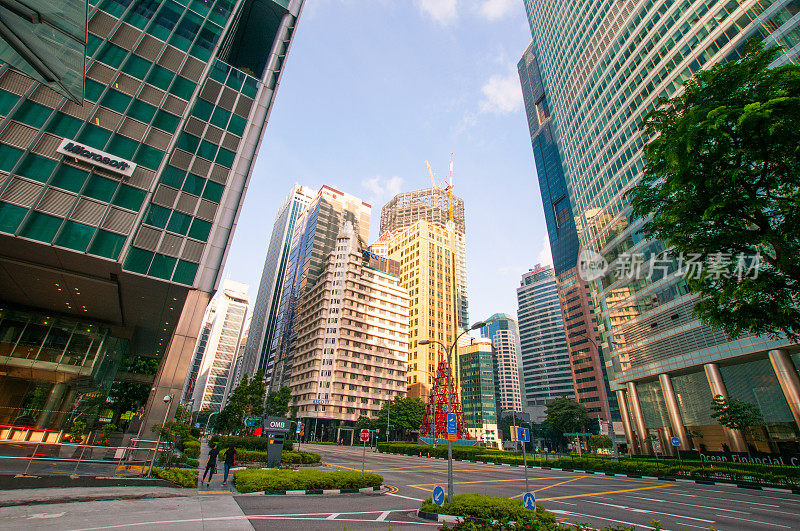 新加坡城市全景