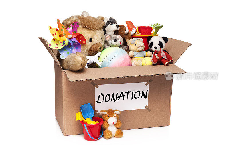 捐款箱及玩具