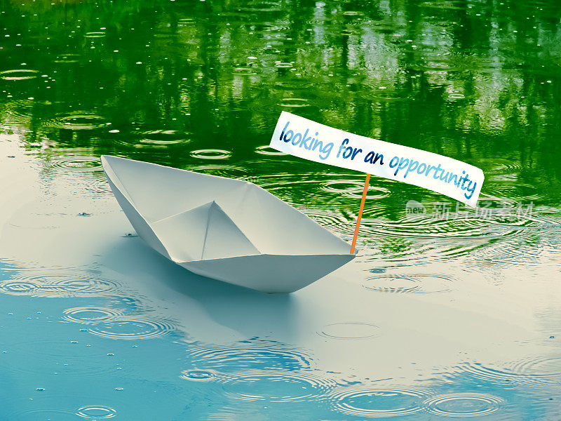 纸船，阻止全球变暖的讯息，概念
