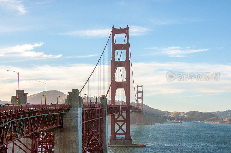 旧金山地标——金门大桥