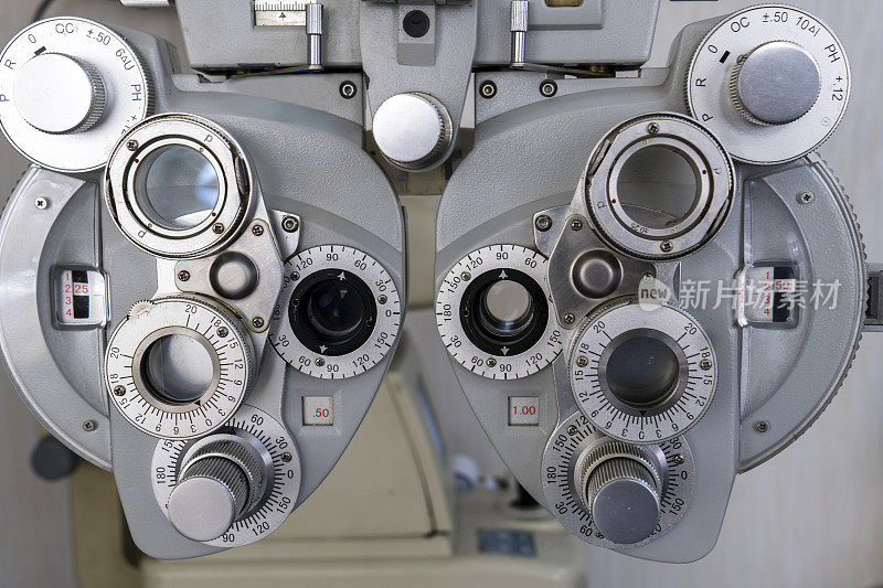 视力检查的光学机器