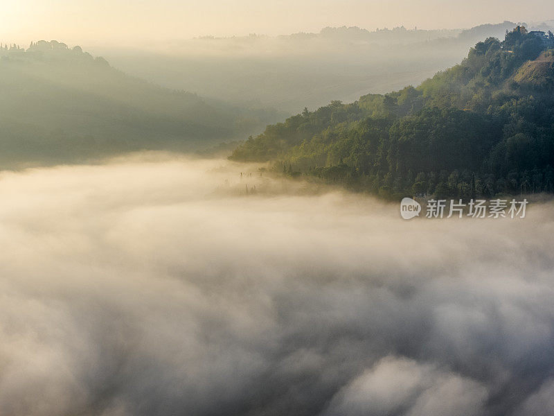 意大利托斯卡纳和翁布里亚地区