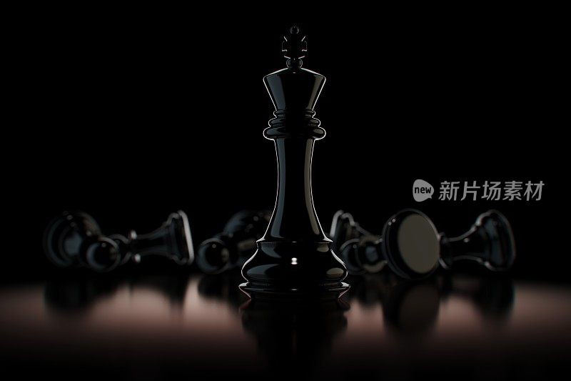 三维渲染象棋概念