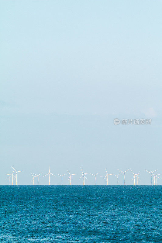 英格兰英吉利海峡的Rampion海上风电场