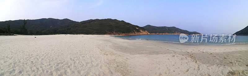 香港西贡东郊野公园浪客湾全景