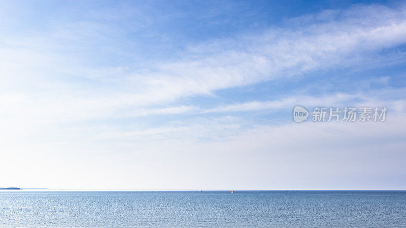 美丽的海上风景