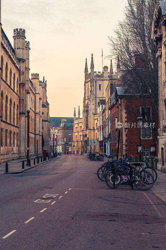 英国剑桥的街景