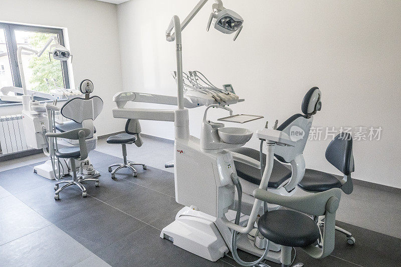 现代牙科诊所的设备