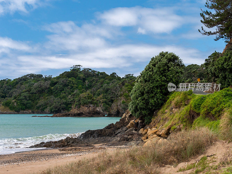 新西兰群岛湾海岸线