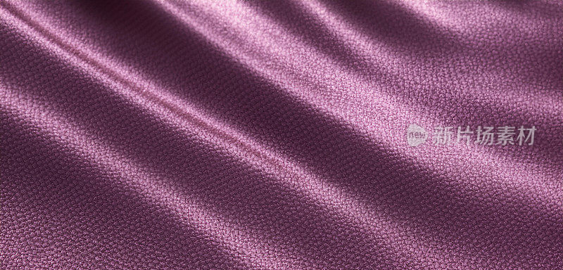 柔软的折痕在闪亮的织物丝绸缎面背景美丽的豪华背景网页横幅顶视图丝绸丝绸窗帘闪亮的纺织品