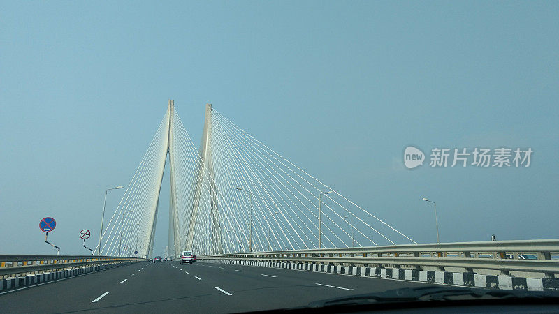孟买sealink大桥建筑照片