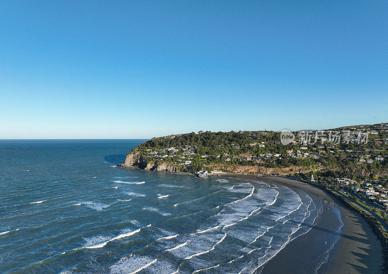 基督城萨姆纳海滩:新西兰的海岸天堂