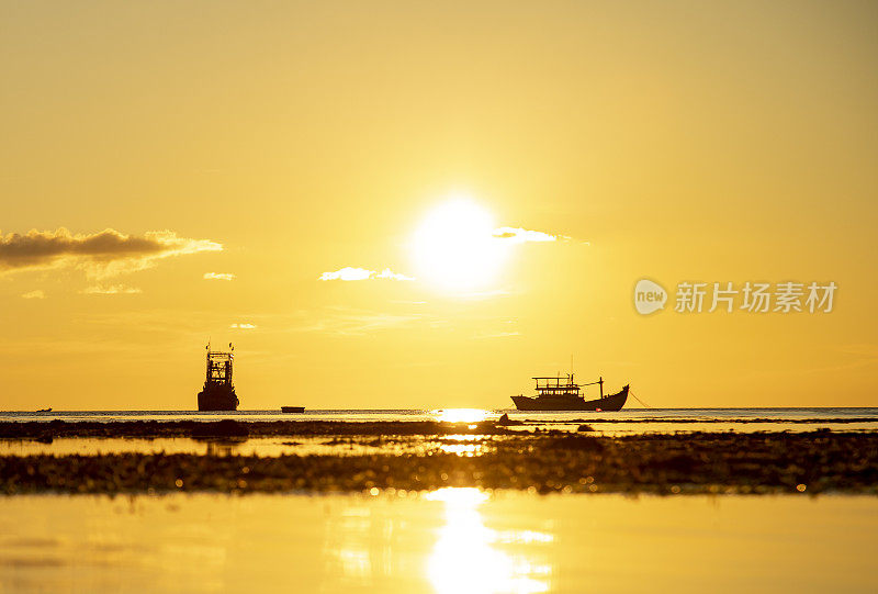 平顺省富桂岛的日落