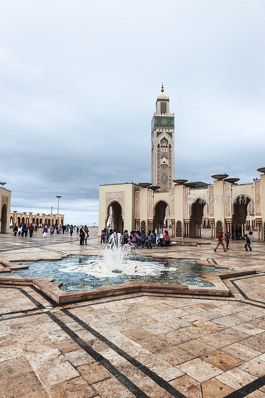 北非摩洛哥哈桑二世清真寺