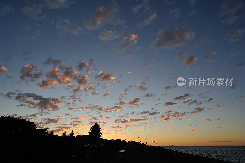 袋鼠岛，日落山