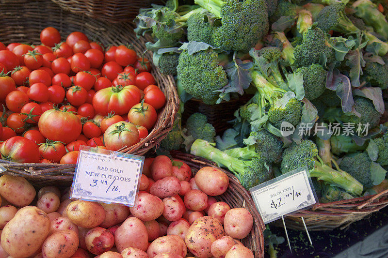 农贸市场蔬菜