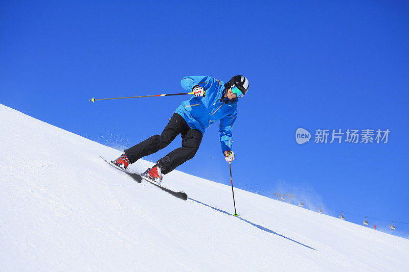 雪滑雪滑雪