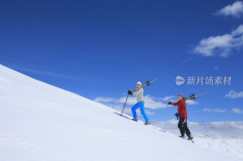 雪滑雪