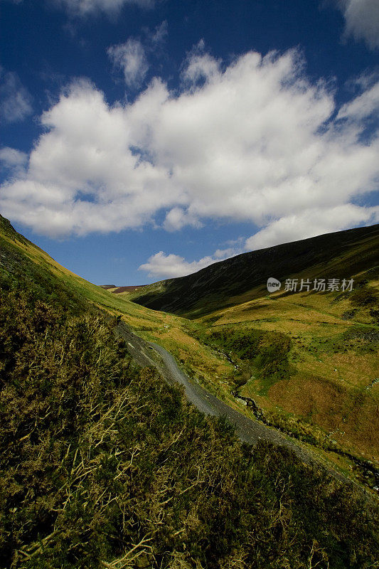 威尔士山风景区