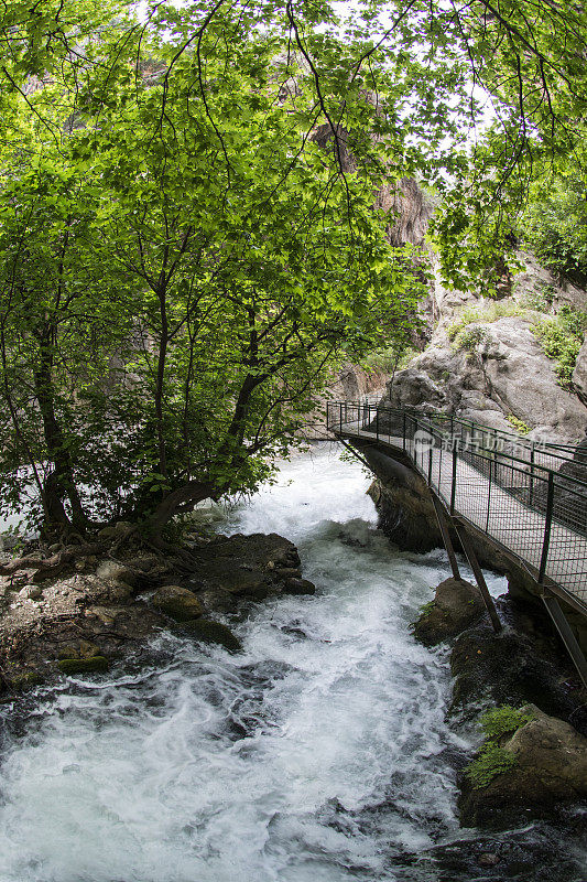 萨克里肯特峡谷费蒂耶土耳其