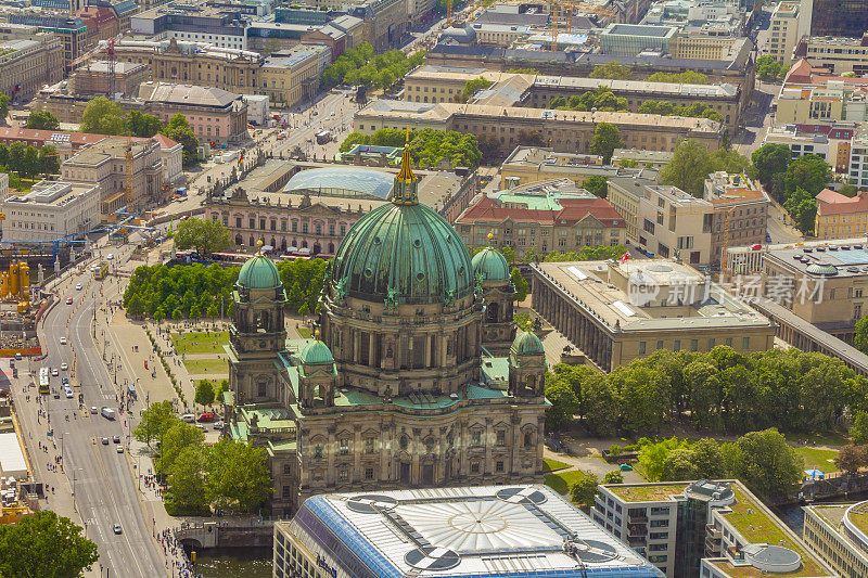 柏林博物馆岛鸟瞰图