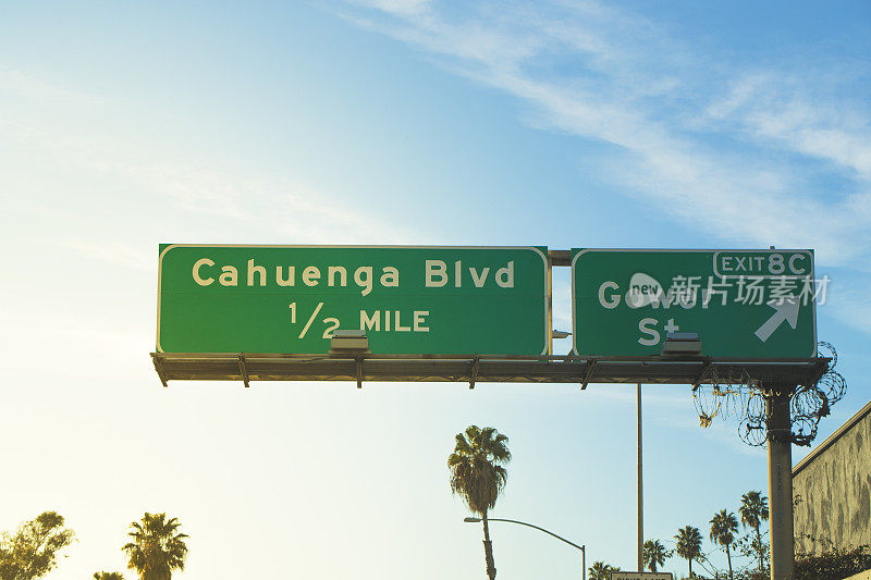 洛杉矶路标